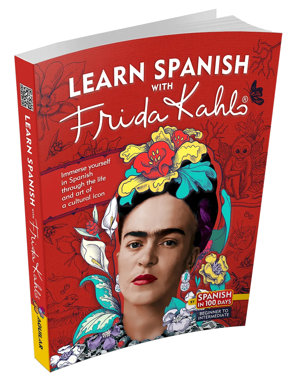 Learn Spanish with Frida Kahlo